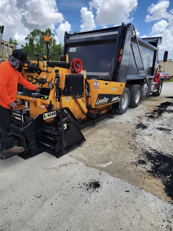 Fort Myers paving project