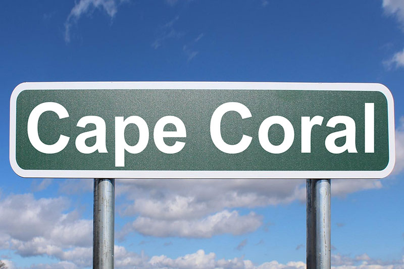 Cape Coral sign Cape Coral sign